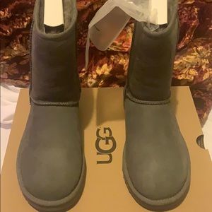 UGG W CLASSIC SHORT II GREY